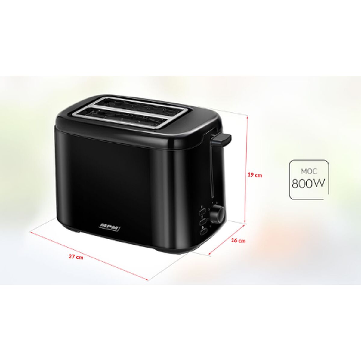 Hriankovač Mpm MTO-07/C 800 W